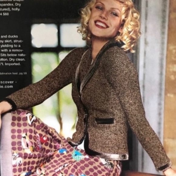Anthro Monogram HWR Touring Jacket in Holly - Picture 6 of 7
